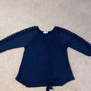 Fyve Navy Blouse